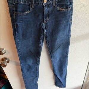 American Eagle Outfitters Skinny Blue Jeans Sleek Fit